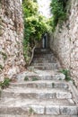 Stairs at the street at dubrovnik