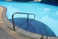 Stairs swimming pool Royalty Free Stock Photo