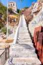 Stairs in Symi town, Dodecanese islands, Greece