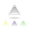 stairs to the basement multicolored multicolored iconss. Stairs in our life multicolored icons Can be used for web, logo, mobile