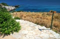 Stairs to beach Royalty Free Stock Photo