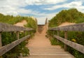 Stairs to the Beach Royalty Free Stock Photo