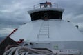 Stairs to the boat deck Royalty Free Stock Photo