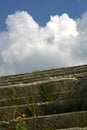 Stairs to clouds