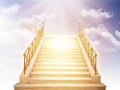 Stairs to heaven. Royalty Free Stock Photo
