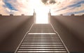 The Stairs To Heavens Gates Royalty Free Stock Photo