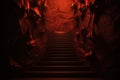 Stairs to hell visualization. Generative AI