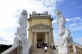 Stairs to an historic building near the imperial palace in Vienna