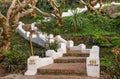 Stairs to Mount Phou Si - Luang Prabang, Laos Royalty Free Stock Photo