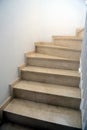 Stairs to the second floor of the Spanish house of Torrevieja. Royalty Free Stock Photo