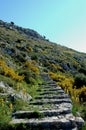 Stairs to the sky in Croatia Royalty Free Stock Photo