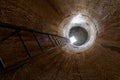 Stairs to Tunnel at Seven Springs or Epta Piges park at Rhodes island