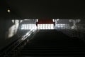 Stairs in the underground passage of the metro. Royalty Free Stock Photo