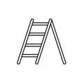 Stairs vector icon. staircase illustration sign. ladder symbol or logo. Royalty Free Stock Photo