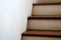 House stairs wood concrete shadow