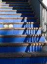 Stairway details, Southwestern design Royalty Free Stock Photo