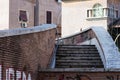 Stairway, Garbatella, Rome, Italy Royalty Free Stock Photo