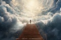 Stairway heaven. Generate Ai