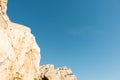 The stairway leading to the Neptune`s Grotto, in Capo Caccia cliffs, near Alghero, in Sardinia, Italy Royalty Free Stock Photo