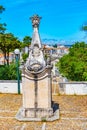 Stairway leading to the sanctuary our lady of incarnation in Leiria, Portugal