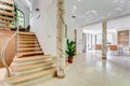 Stairway in luxury residence Royalty Free Stock Photo