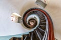 Stairway of Lyngvig Fyr lighthouse near Hvide Sande Royalty Free Stock Photo