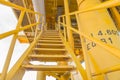 Stairway for oil and gas production process