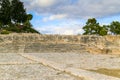 Stairway in Phaistos Royalty Free Stock Photo