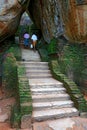 Stairway in Sigiriya Castle