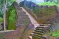 Stairway in Sigiriya Lion Castle Royalty Free Stock Photo