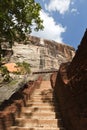 Stairway at Sigiriya rock