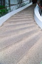 Stairway stone steps