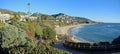 Stairway to beach below the Montage Resort ,South Laguna Beach California. Royalty Free Stock Photo