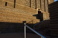 Stairway To The Entrance Of The Voortrekker Monument Royalty Free Stock Photo