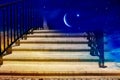 Stairway to heaven Royalty Free Stock Photo