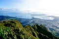 Stairway to Heaven Haiku Stairs Oahu, Hawaii Royalty Free Stock Photo