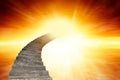 Stairway to heaven Royalty Free Stock Photo