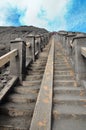 stairway to Mount Bromo