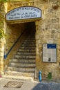 Stairway to the old city in the historic Jaffa port
