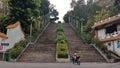 Stairway to park, China, Foshan, Shunde Royalty Free Stock Photo