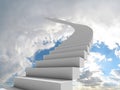 Stairway to the sky Royalty Free Stock Photo