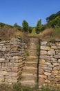 Stairway to the vineyards Royalty Free Stock Photo