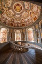 Stairway in Villa Farnese in Caprarola