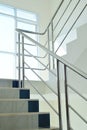 Stairwell in a modern building Royalty Free Stock Photo