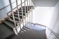 Stairwell in a modern building Royalty Free Stock Photo