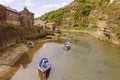 View of the river at Staithes Royalty Free Stock Photo