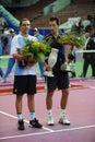 Stakhovsky Sergey and Horacio Zeballos winners Royalty Free Stock Photo