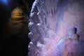 Stalactite cave Royalty Free Stock Photo
