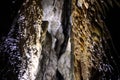 Stalactite cave Royalty Free Stock Photo