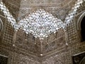 Stalactite celing ornamentation at the Alhambra, Granada, Spain, Espana